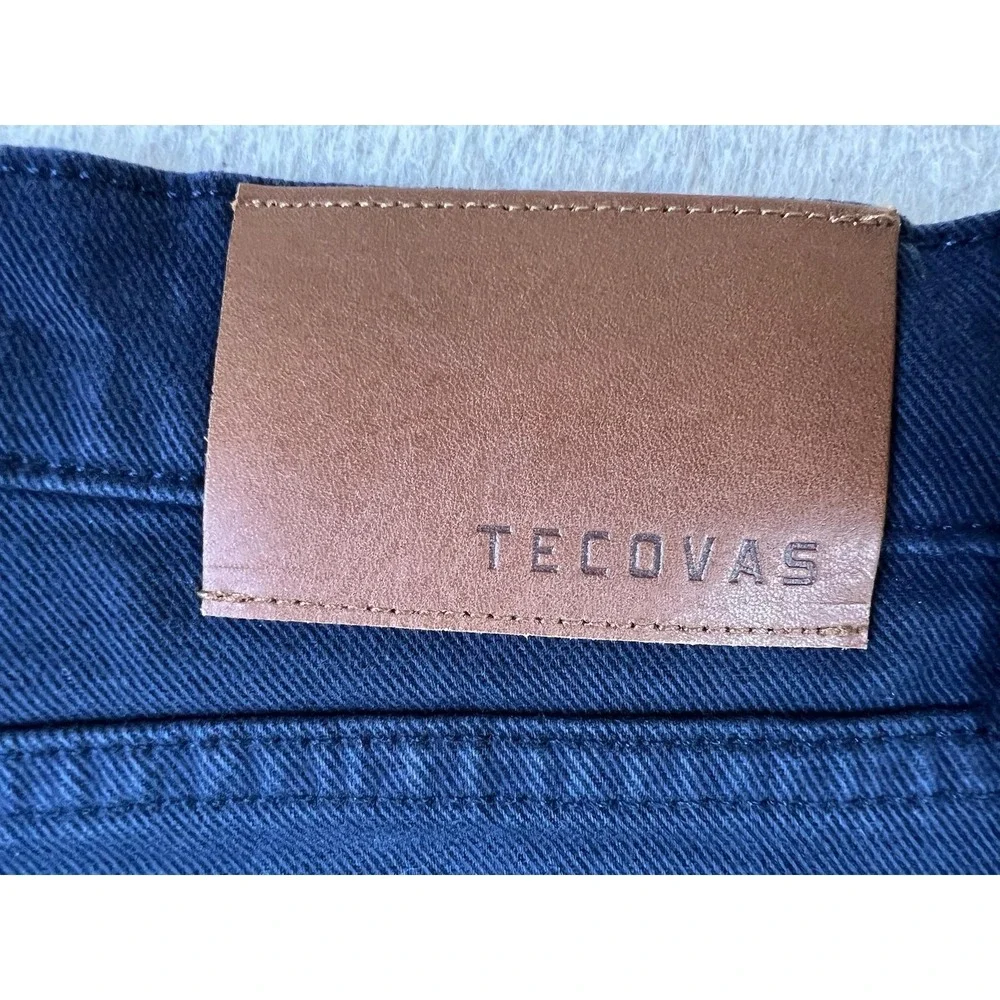 Tecovas Straight Cut Comfort Jeans Mens 40x34 Blue Straight Stretch Denim NEW